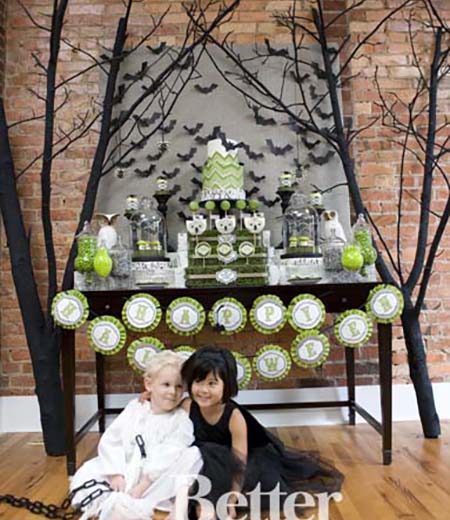 Exclusive Spooky Forest Halloween Printable Party Decor - As seen in Better Homes and Gardens - INSTANT DOWNLOAD